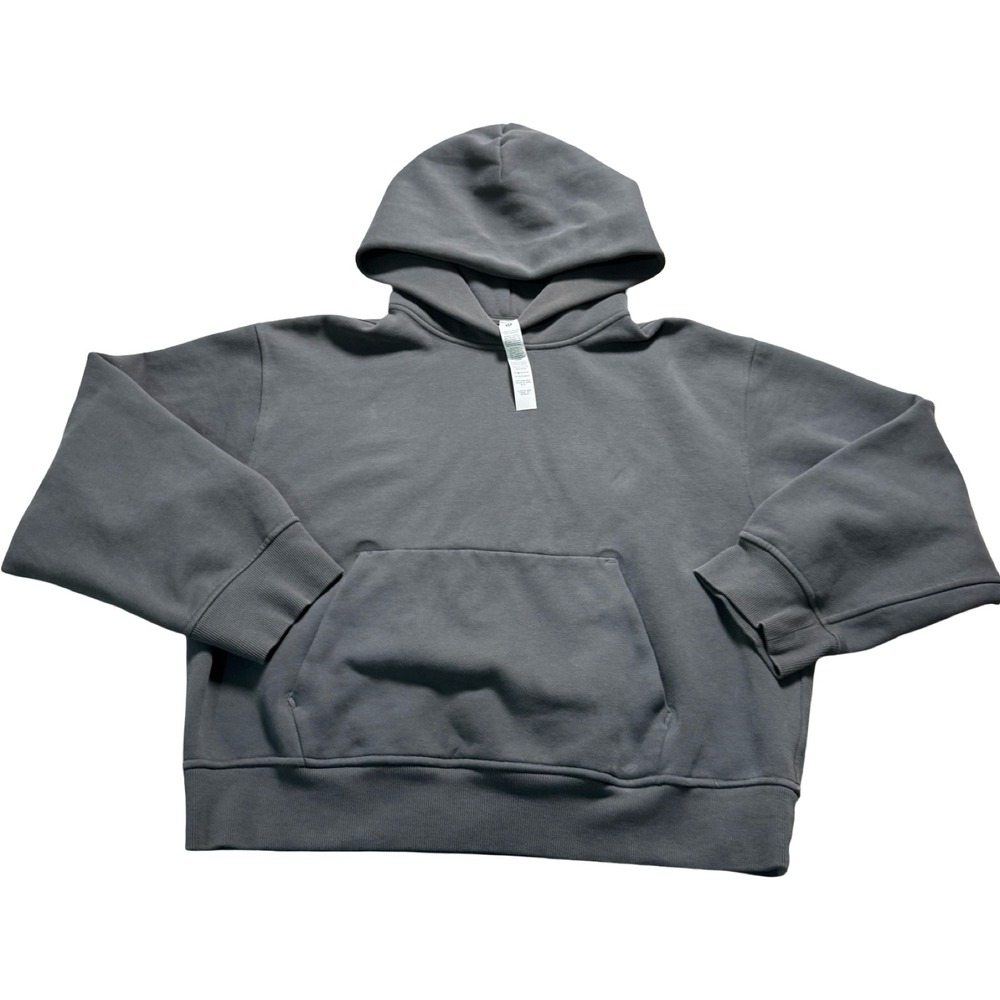 Lululemon Steady State Oversized Hoodie Onyx Grey Women's Small LW3KCRS